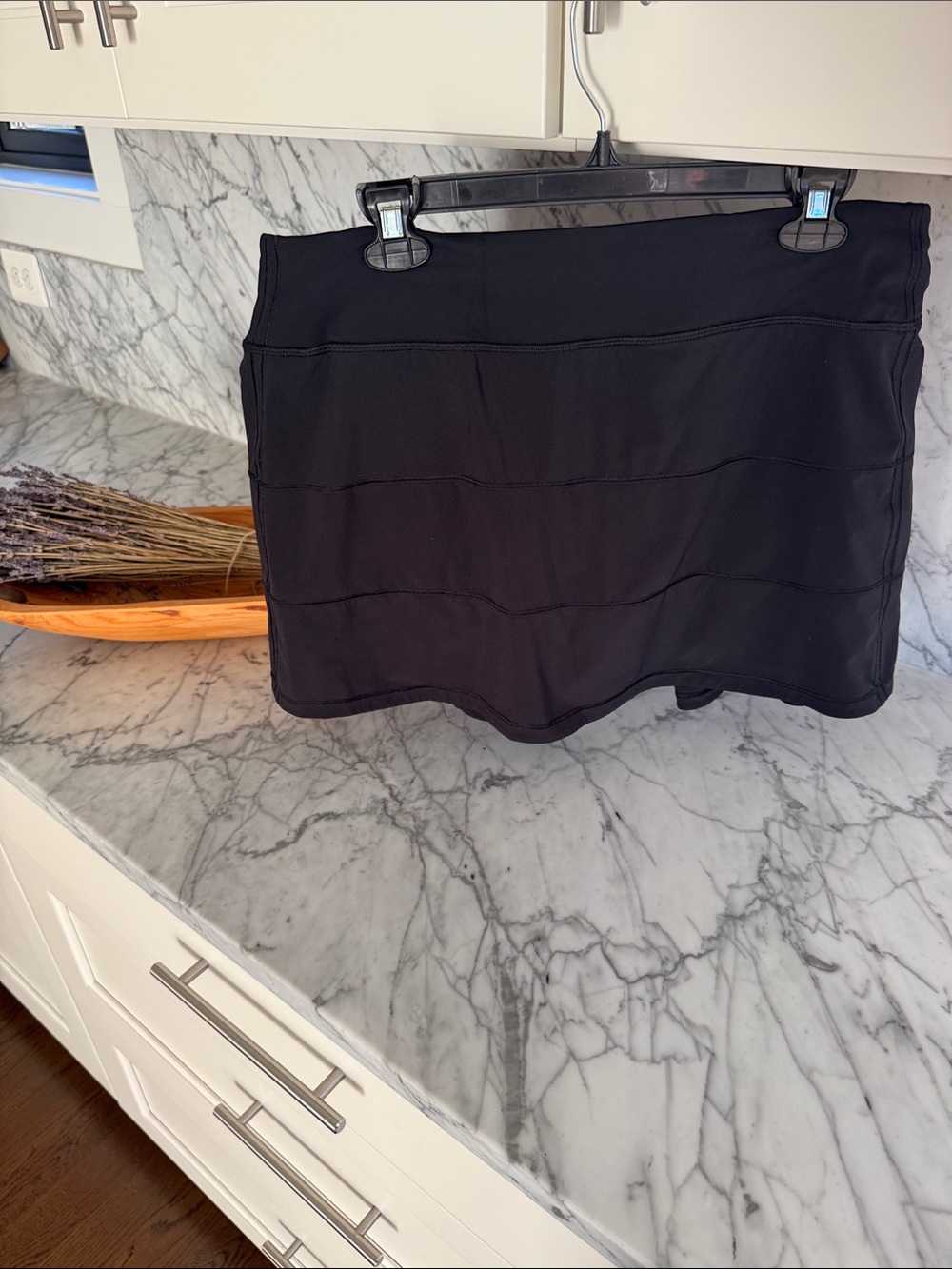 lululemon athletica Black Athletic Mini Skirt